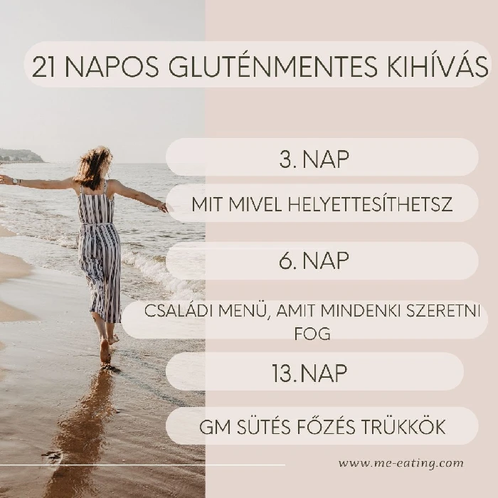 21 napos gluténmentes kihívás