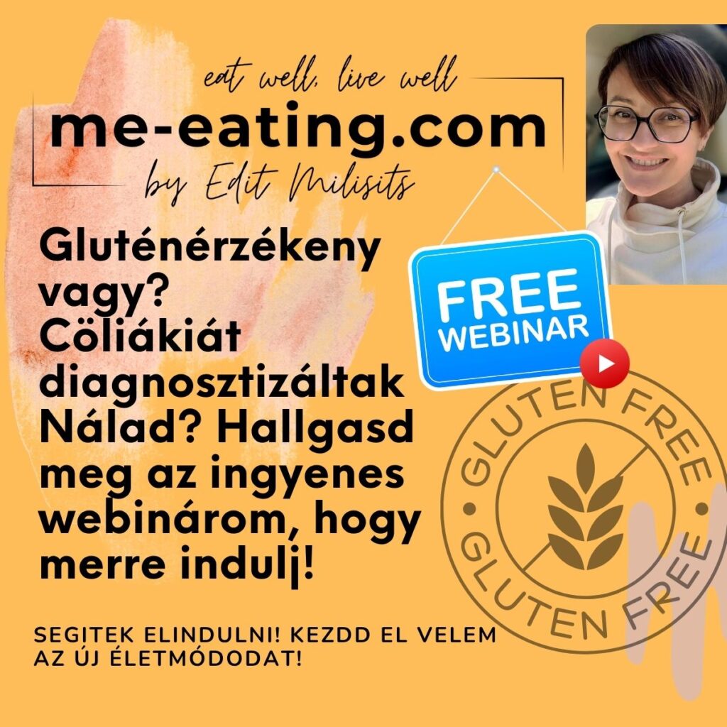 Gluténmentesen, félelem nélkül – ingyenes webinár